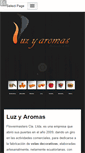 Mobile Screenshot of luz-aromas.com